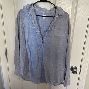 Beachy striped top